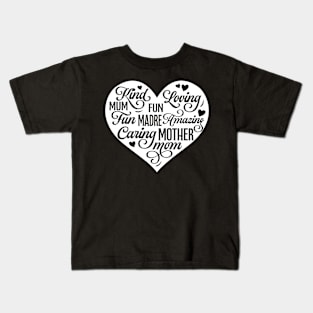 Mother Heart Kids T-Shirt